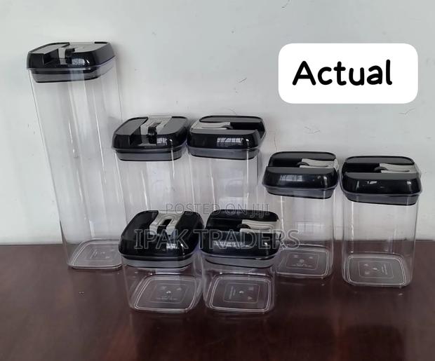 *New Arrival* *Acrylic 7pc Food Storage Container Set