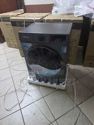 Smart Pro 8KG Automatic Front Load Washing Machine – Modern Reliable