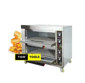 Twin Deck 4 Trays Commercial Oven
