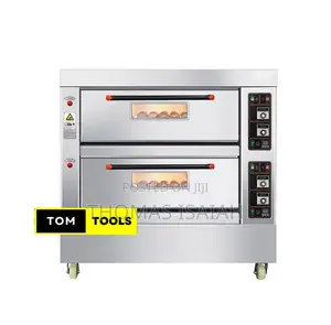 Twin Deck 4 Trays Commercial Oven