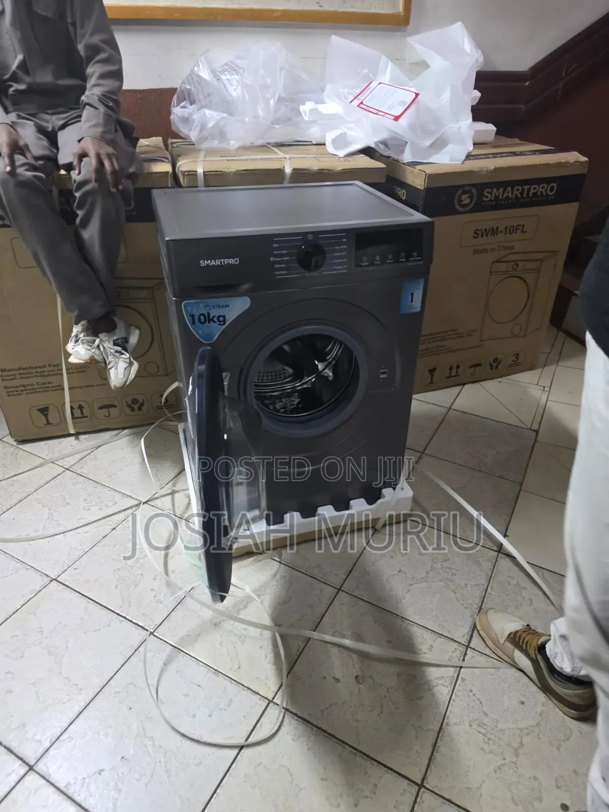 Smart Pro 10KG Fully Automatic Front Load Washing Machine