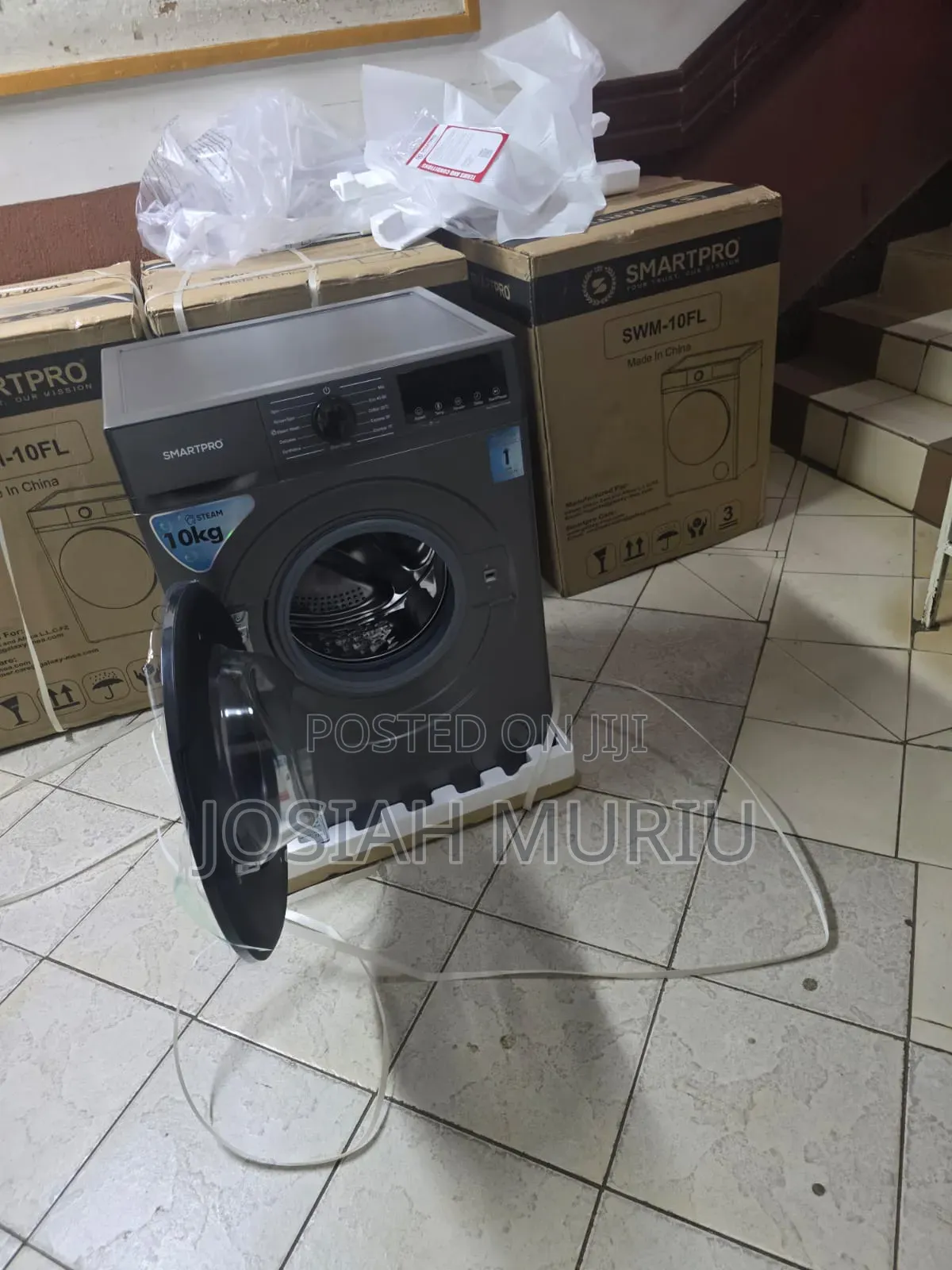 Smart Pro 10KG Fully Automatic Front Load Washing Machine