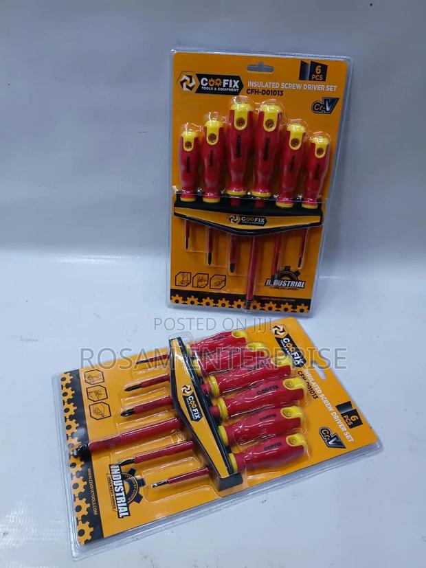 Coofix 6pcs Set Insulated Screwdriver Set
