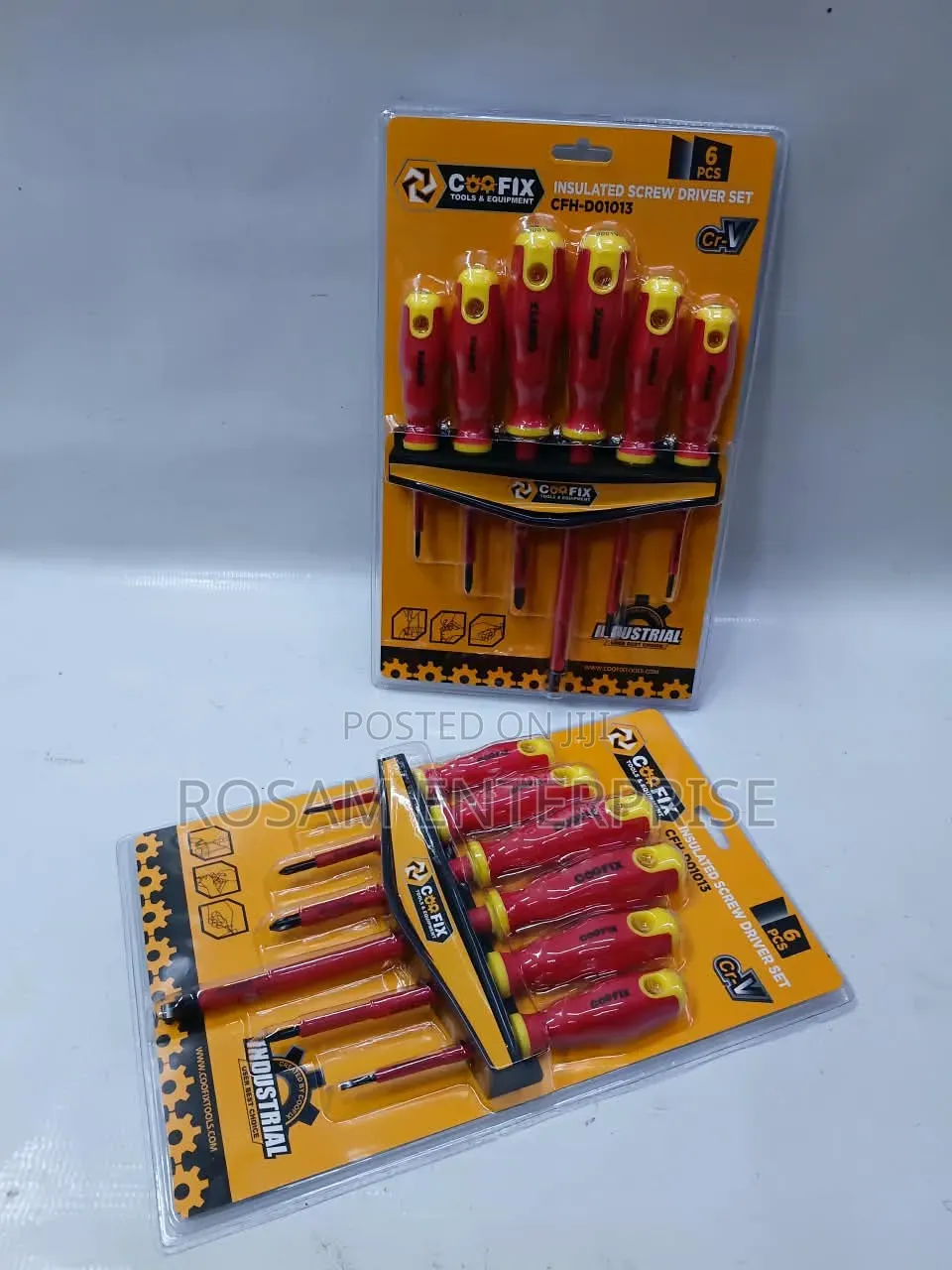 Coofix 6pcs Set Insulated Screwdriver Set