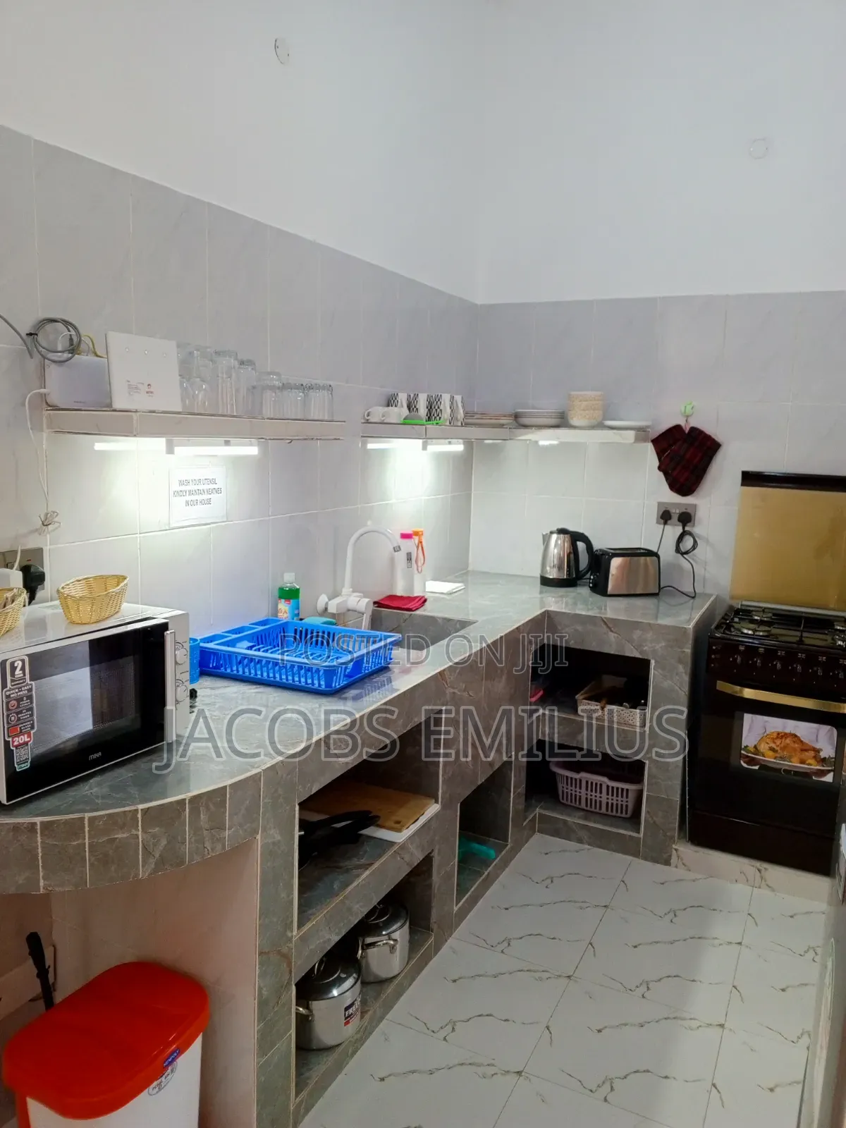 Furnished 1bdrm Villa in Palm Beach Cottages, Malindi for Rent