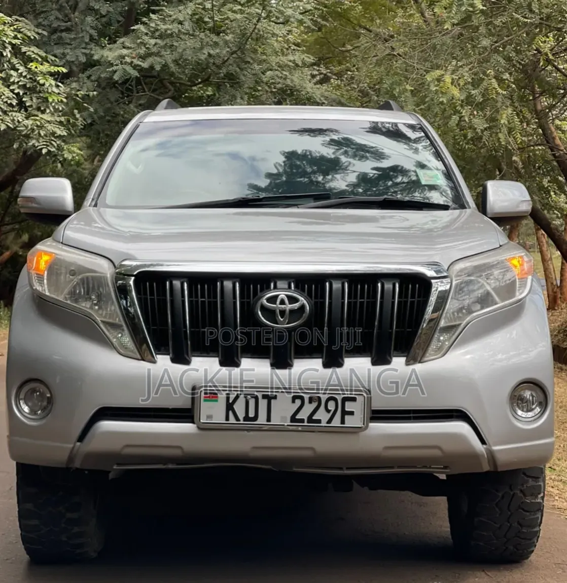 Toyota Land Cruiser Prado 2014 Silver