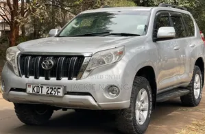 Toyota Land Cruiser Prado 2014 Silver