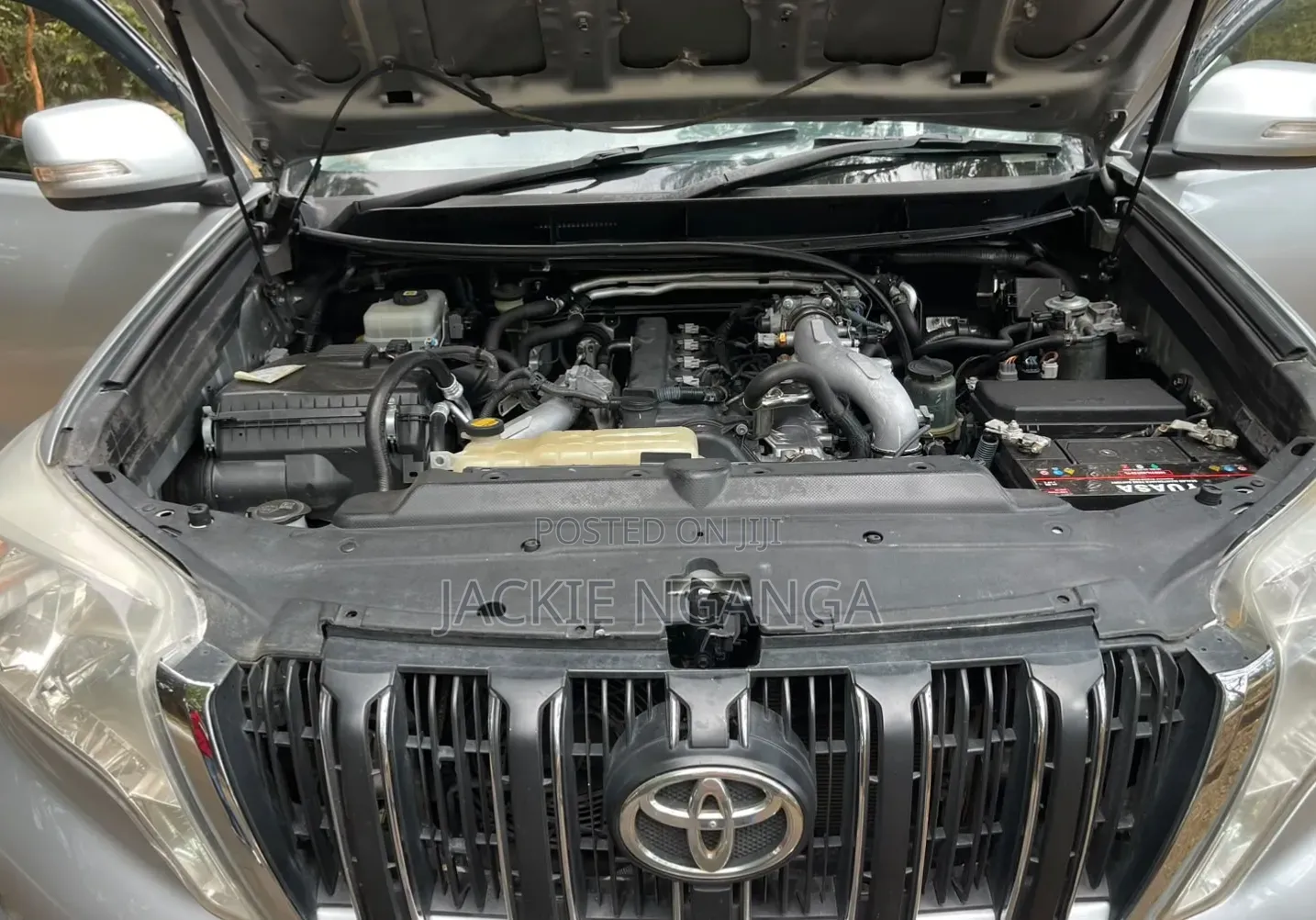 Toyota Land Cruiser Prado 2014 Silver