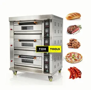3 Deck 9 Trays Commercial Oven