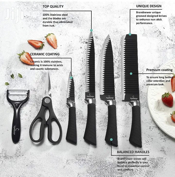 6 Knife Set