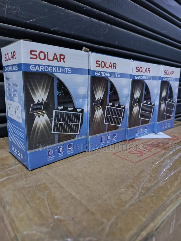 6 Pieces Super Bright Waterproof Solar Fence Lights (Pack of 6)