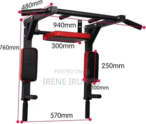 Wall 2 in 1 Pull Up * Dips Machine