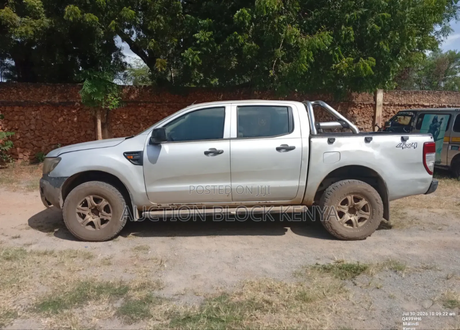 Ford Ranger Wildtrak 2012 Silver