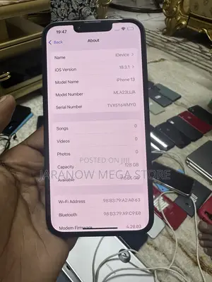 Apple iPhone 13 128 GB Black
