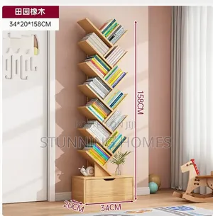 Modern Tree Bookshelf