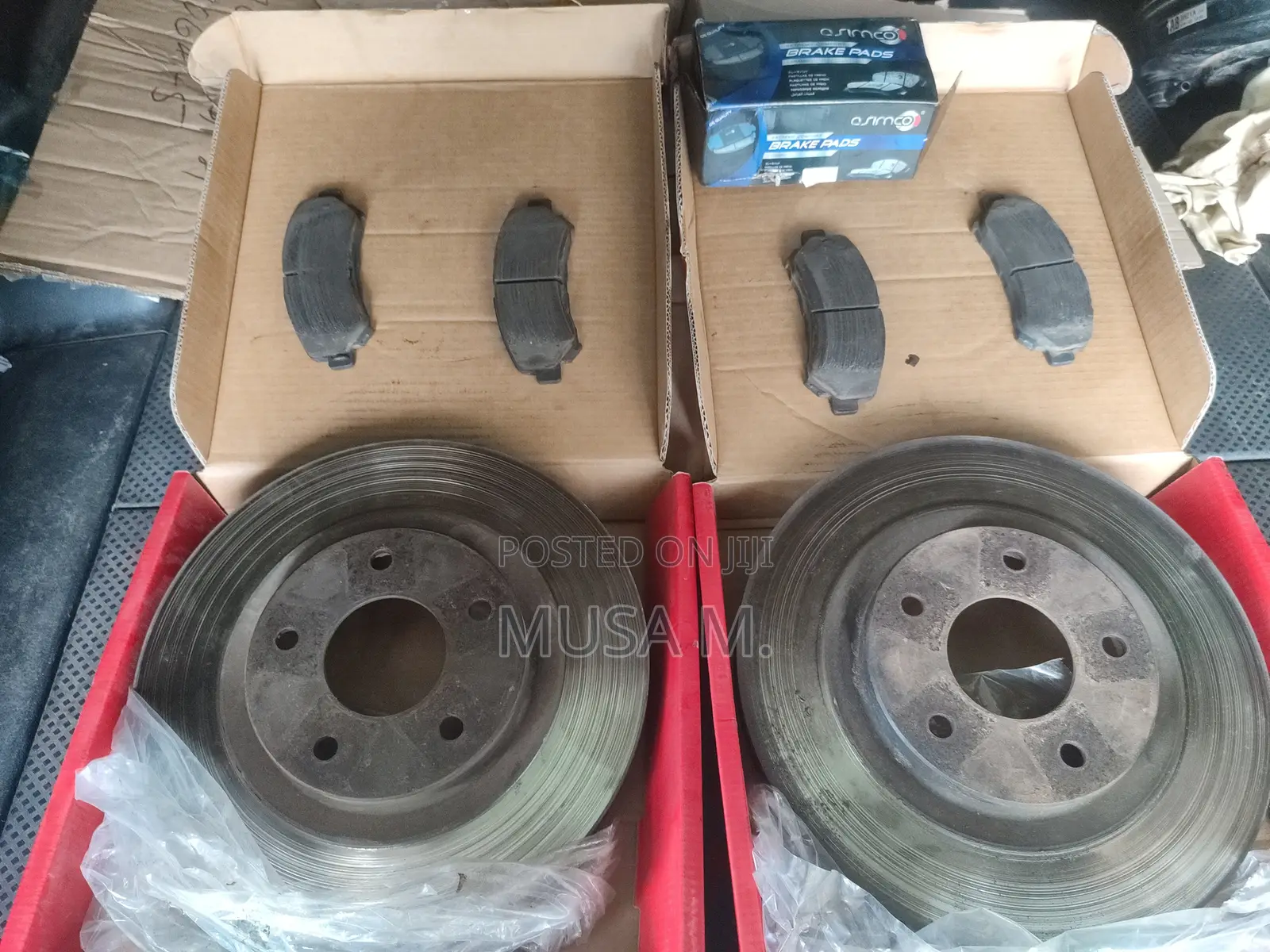 2 X Brake Rotar Disc + Brake Pads