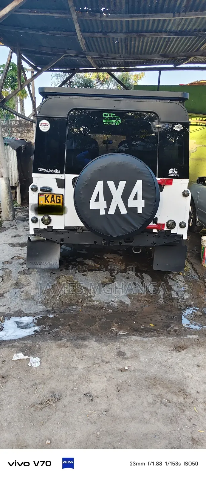 Land Rover Defender 1996 White