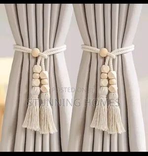 Bohemian Cotton Rope Curtain Tie Backs