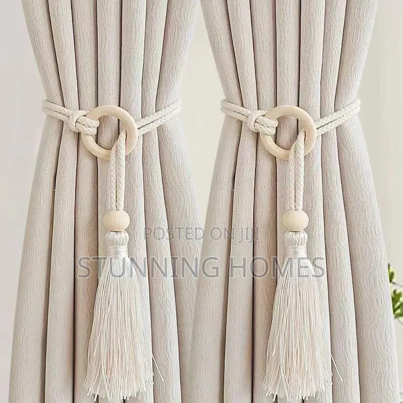 Bohemian Cotton Rope Curtain Tie Backs