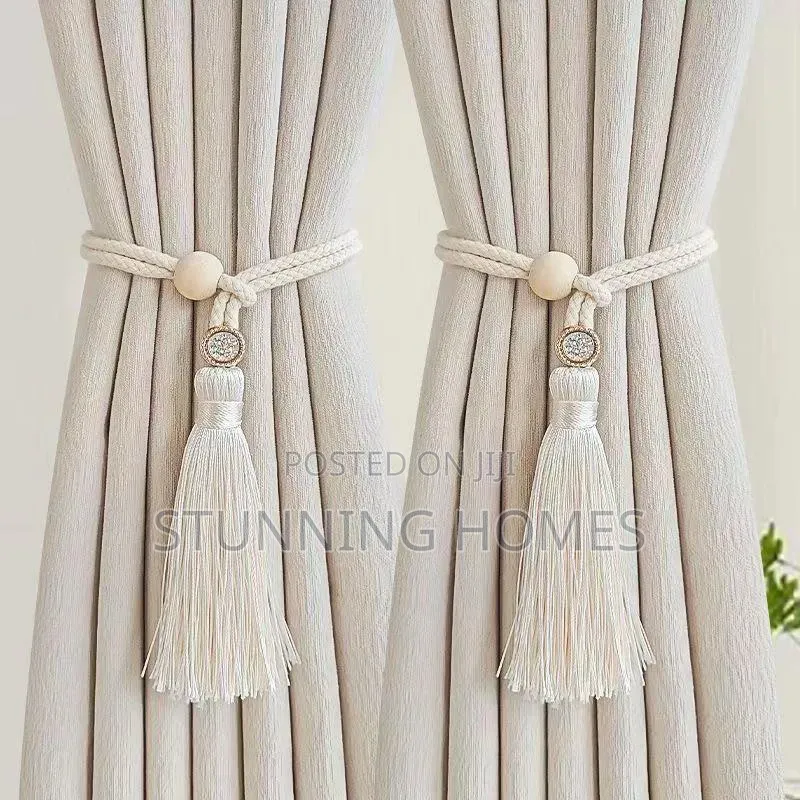 Bohemian Cotton Rope Curtain Tie Backs
