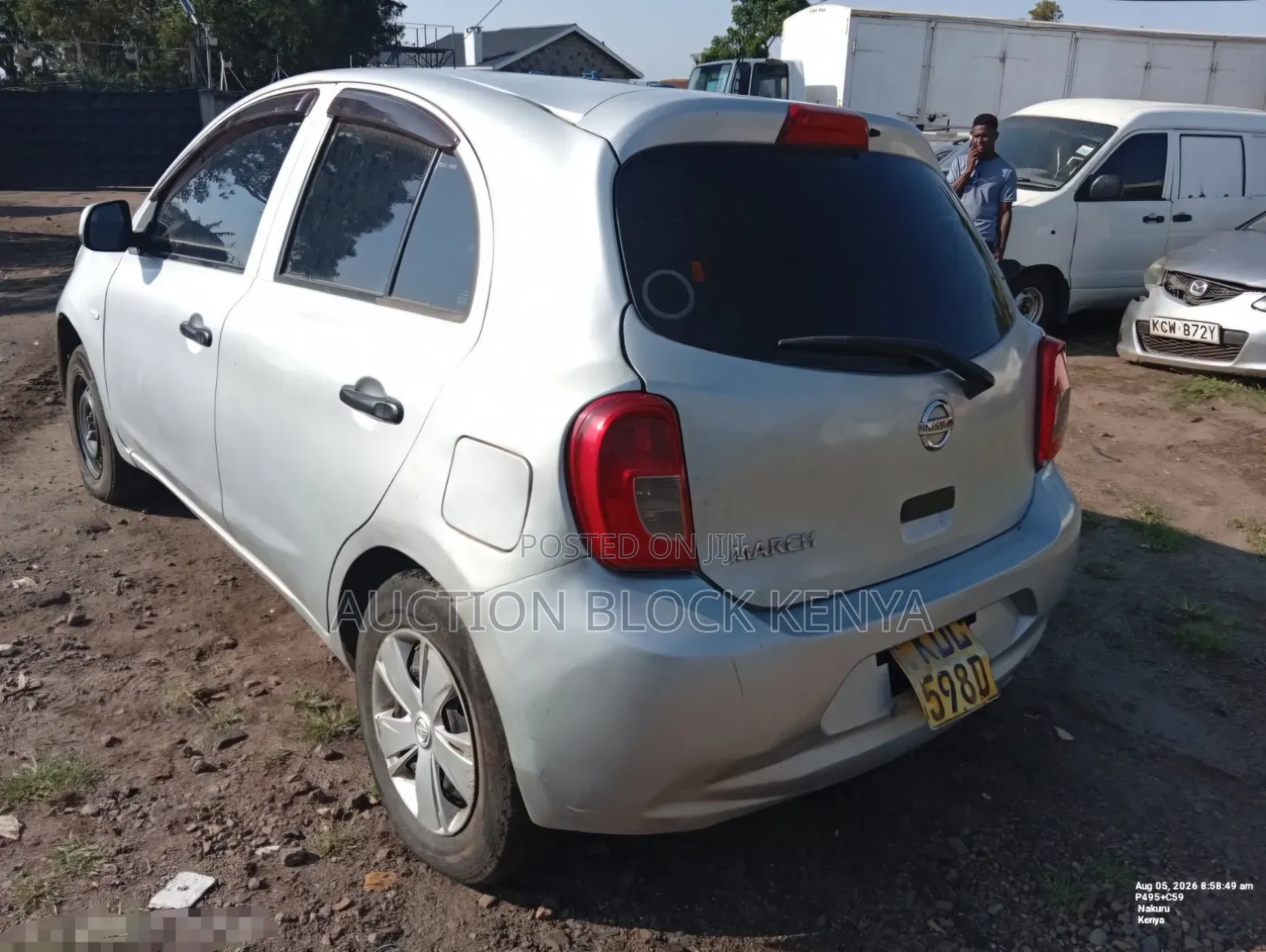 Nissan March 2015 Silver