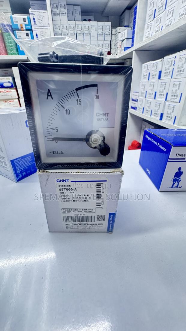 Ammeter ( Analog Panel Ammeter)