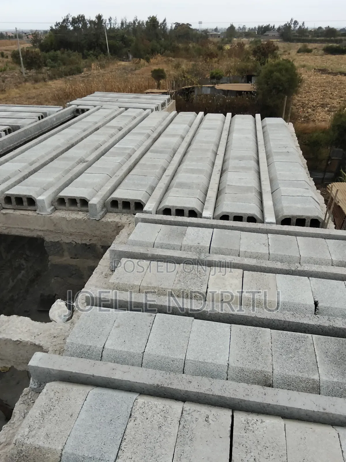 T Beams and Blocks Slab Materials.