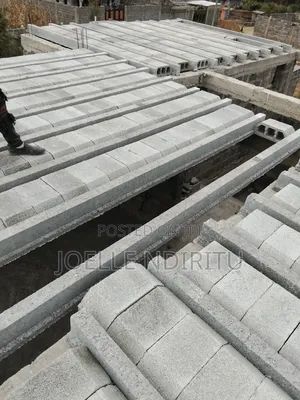 T Beams and Blocks Slab Materials.