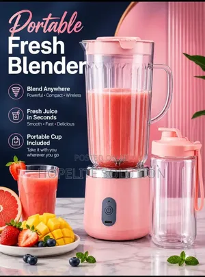 Mini Portable Rechargeable Blender