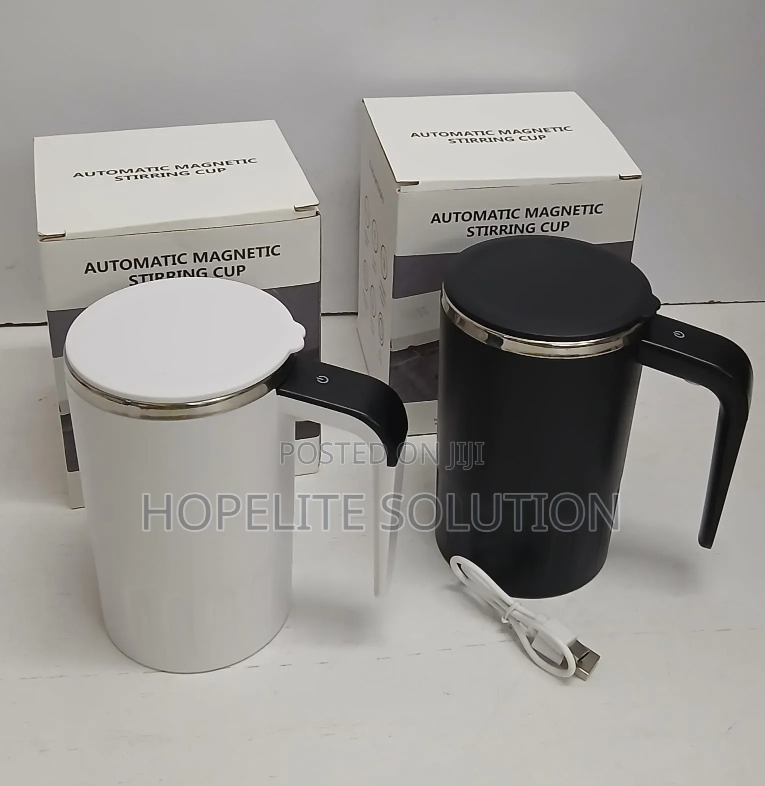Automatic Stirring Coffee Cup