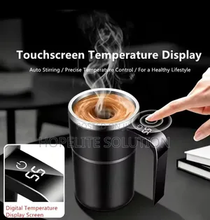 Automatic Stirring Coffee Cup