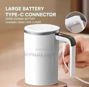 Automatic Stirring Coffee Cup