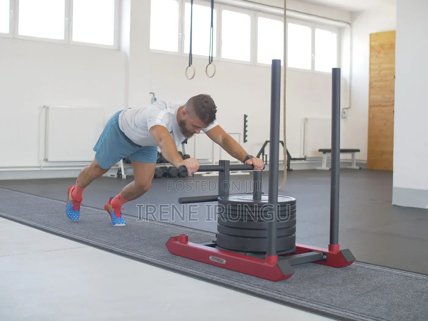 Sled Push Gym Machine