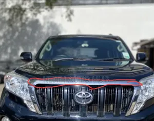 Prado J150 Teardrop Bonnet Chrome Moulding