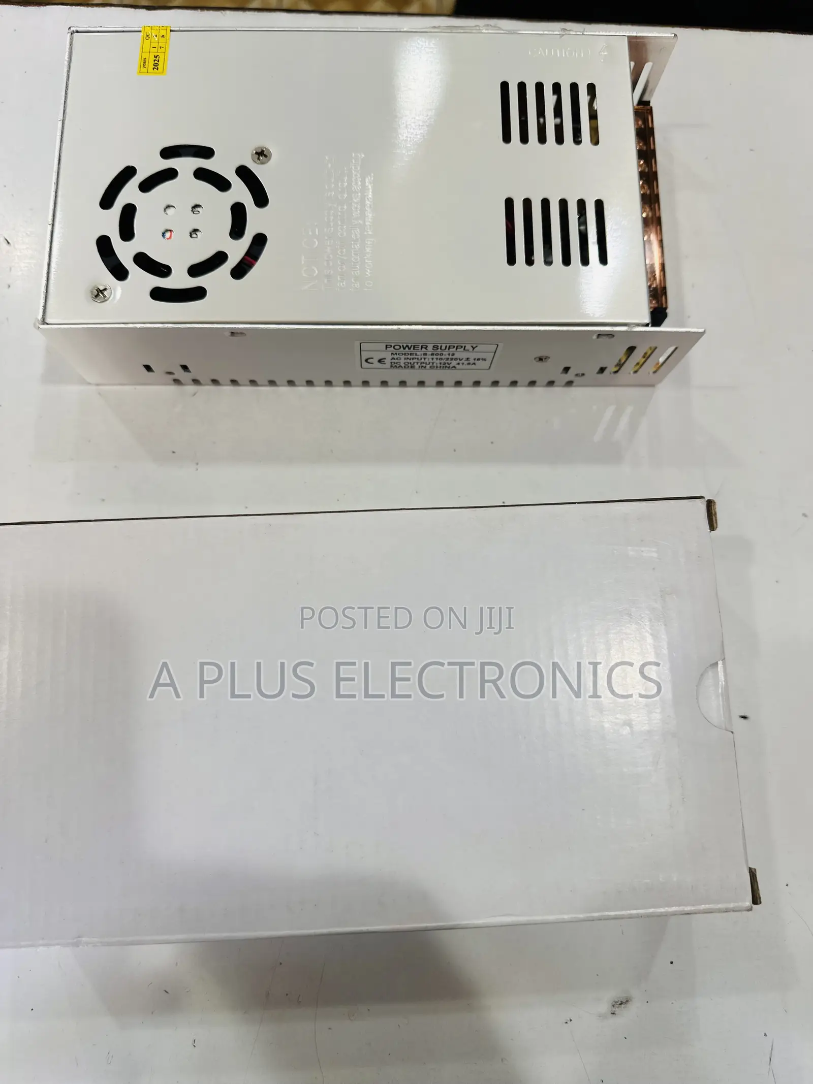 Power Supply 12V 40A Cooling Fan Switching Power Supply