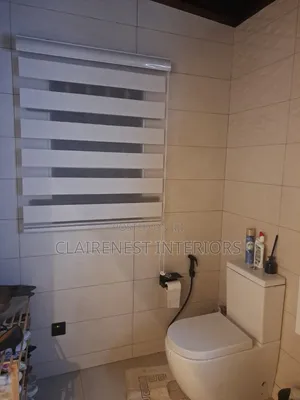 Toilet and Kitchen Window Horizontal Blinds