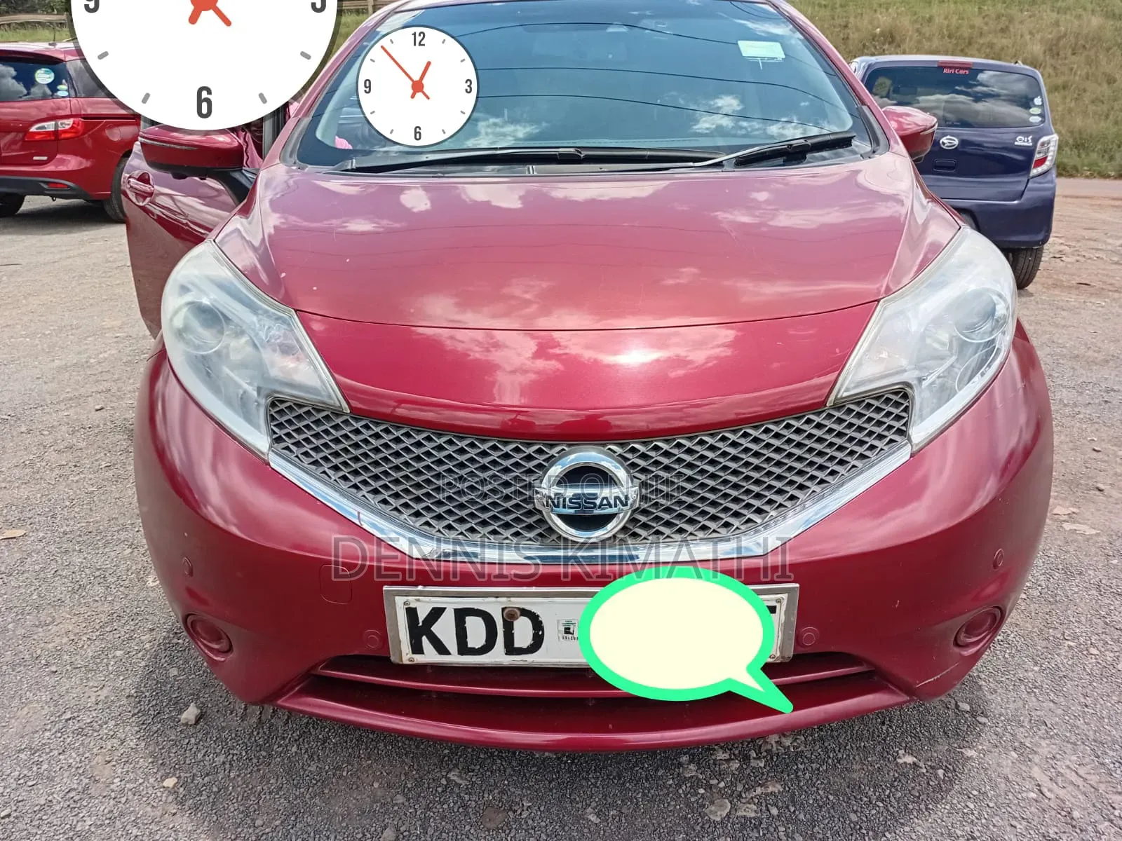 Nissan Note 1.2 Petrol 2015 Red