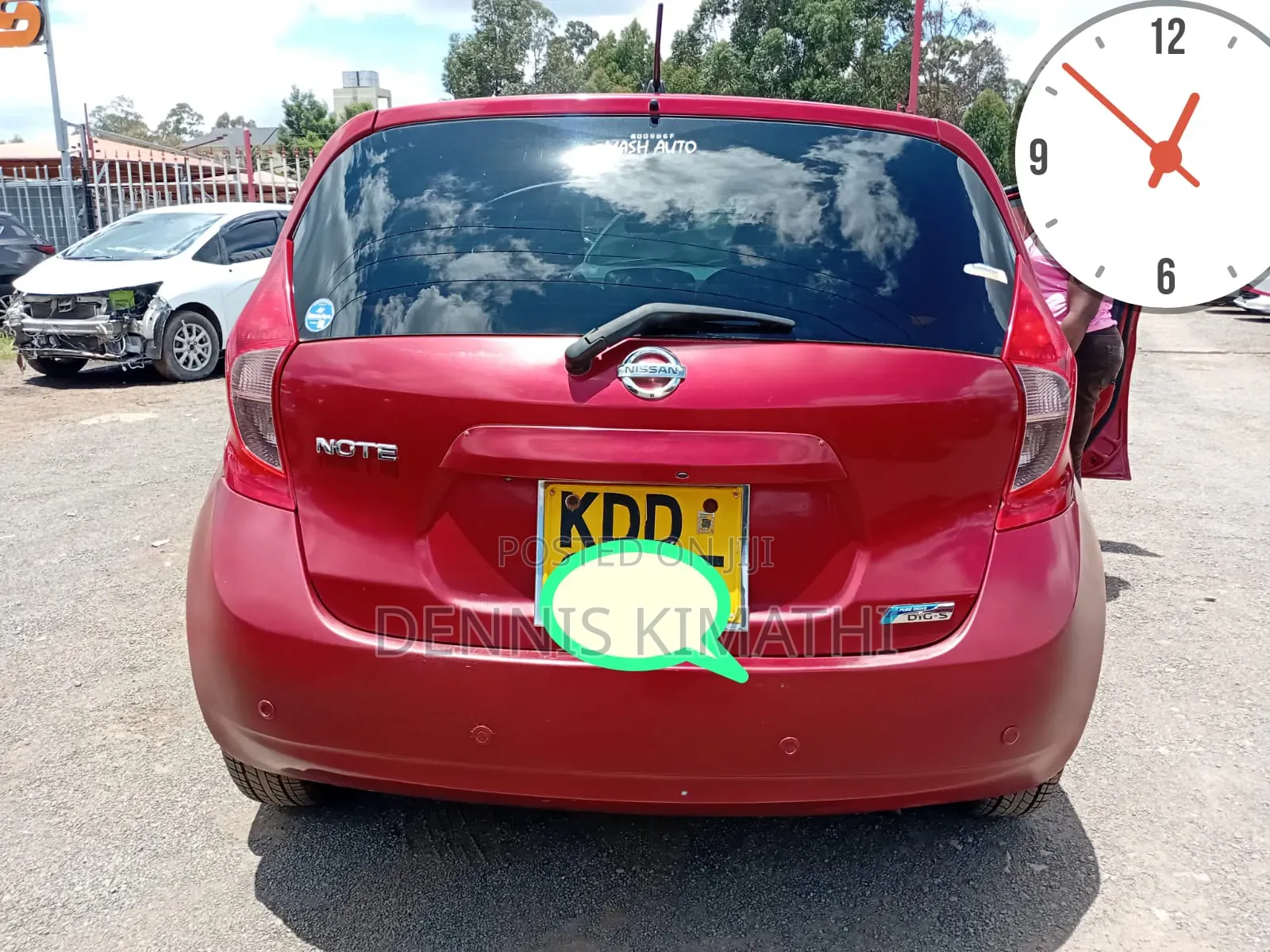 Nissan Note 1.2 Petrol 2015 Red
