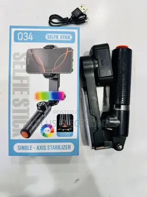 Q34 Phone Gimbal (Phone Stabilizer)+ Selfie Stick | 3 Axis
