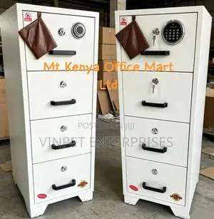 Office 4 Drawer Fireproof Safe