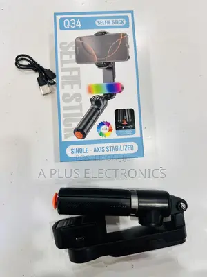 Q34 Phone Gimbal (Phone Stabilizer)+ Selfie Stick | Portable