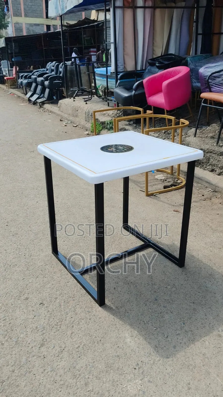 Marble Top Restaurant Table