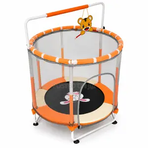 5FT Mini Kids Trampoline With Full Safety Enclosure
