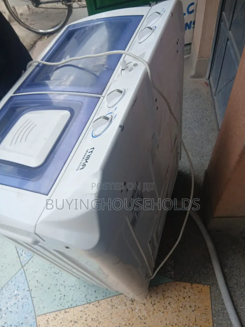 Mika 10kg Twin Tub Washing Machine