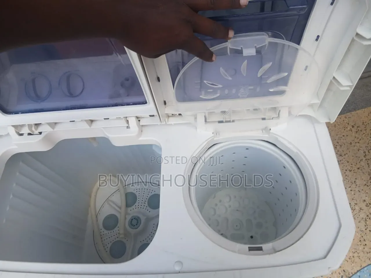 Mika 10kg Twin Tub Washing Machine