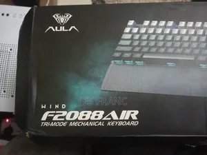 AULA F2088 AIR Tri-Mode Mechanical Keyboard + Arm Rest