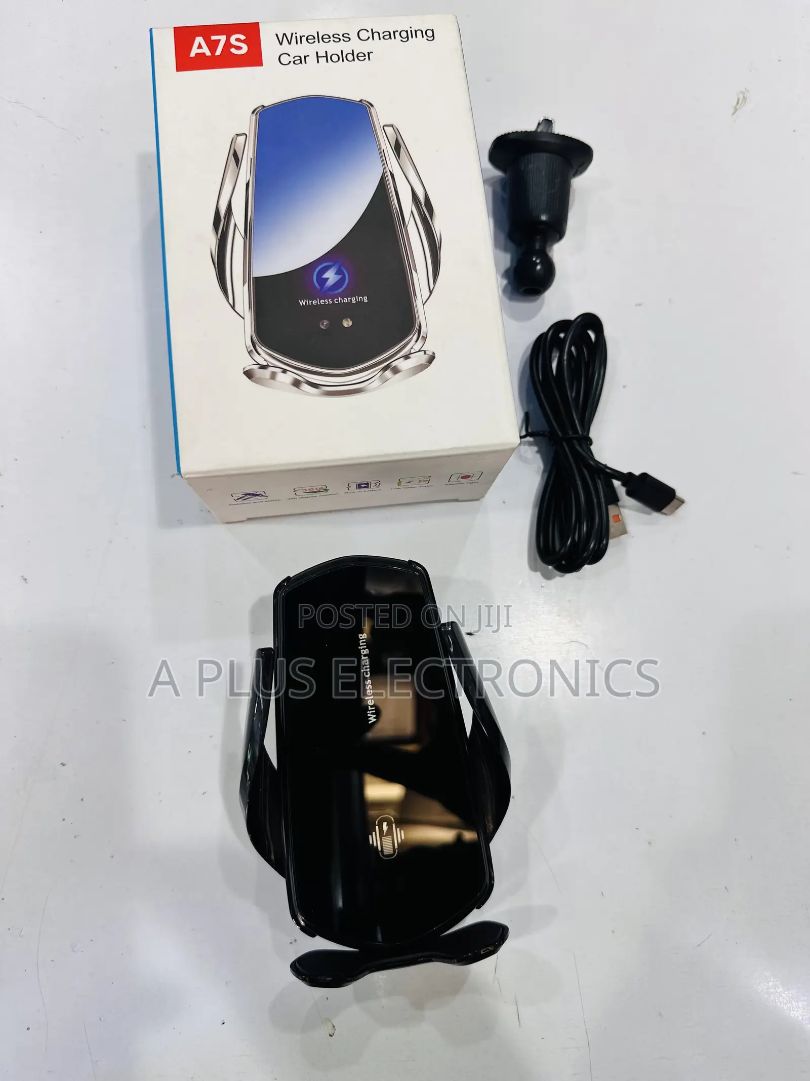 A7S Wireless Charging Phone Holder | Fast Charging