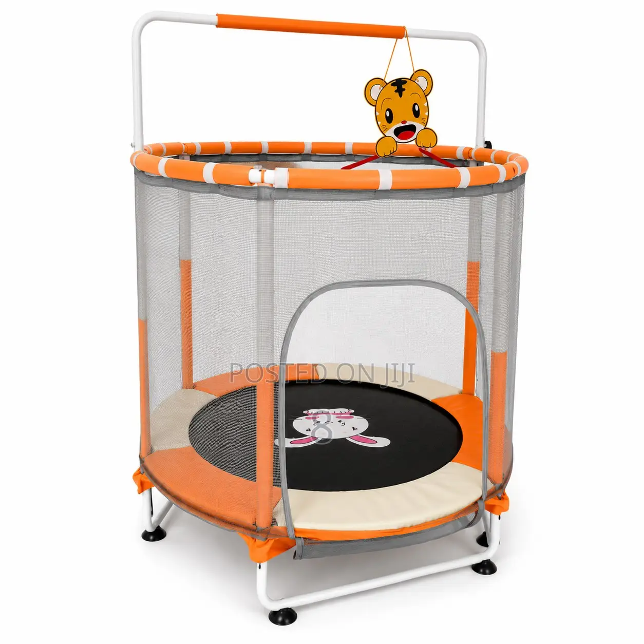 5FT Mini Kids Trampoline With Safety Handlebar