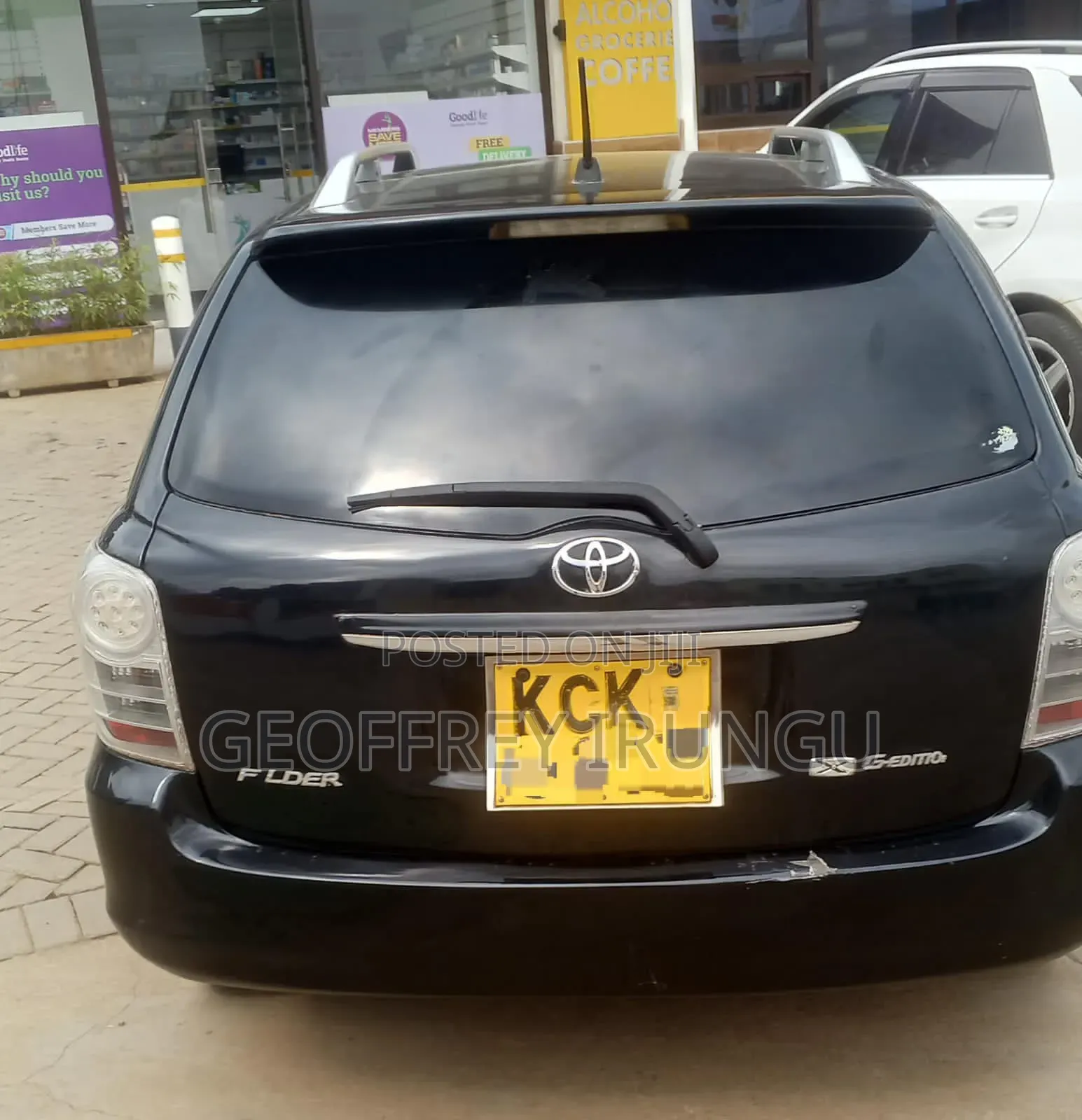 Toyota Corolla Fielder 2010 Black