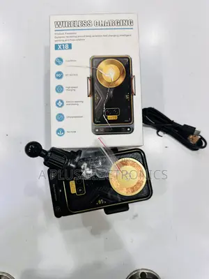 X18 Wireless Charging Car Phone Holder Automatic Fast Charging Mount